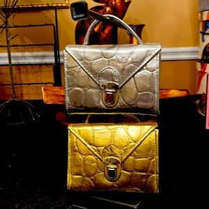Mini Handbags 👜 Silver/Gold